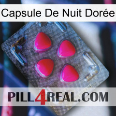 Capsule De Nuit Dorée 13